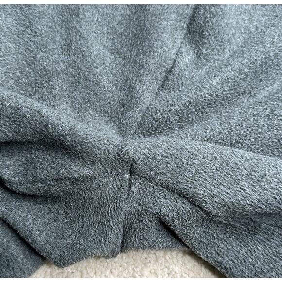 Cuddl Duds: Gray Fleece Matching Set - Picture 7 of 7